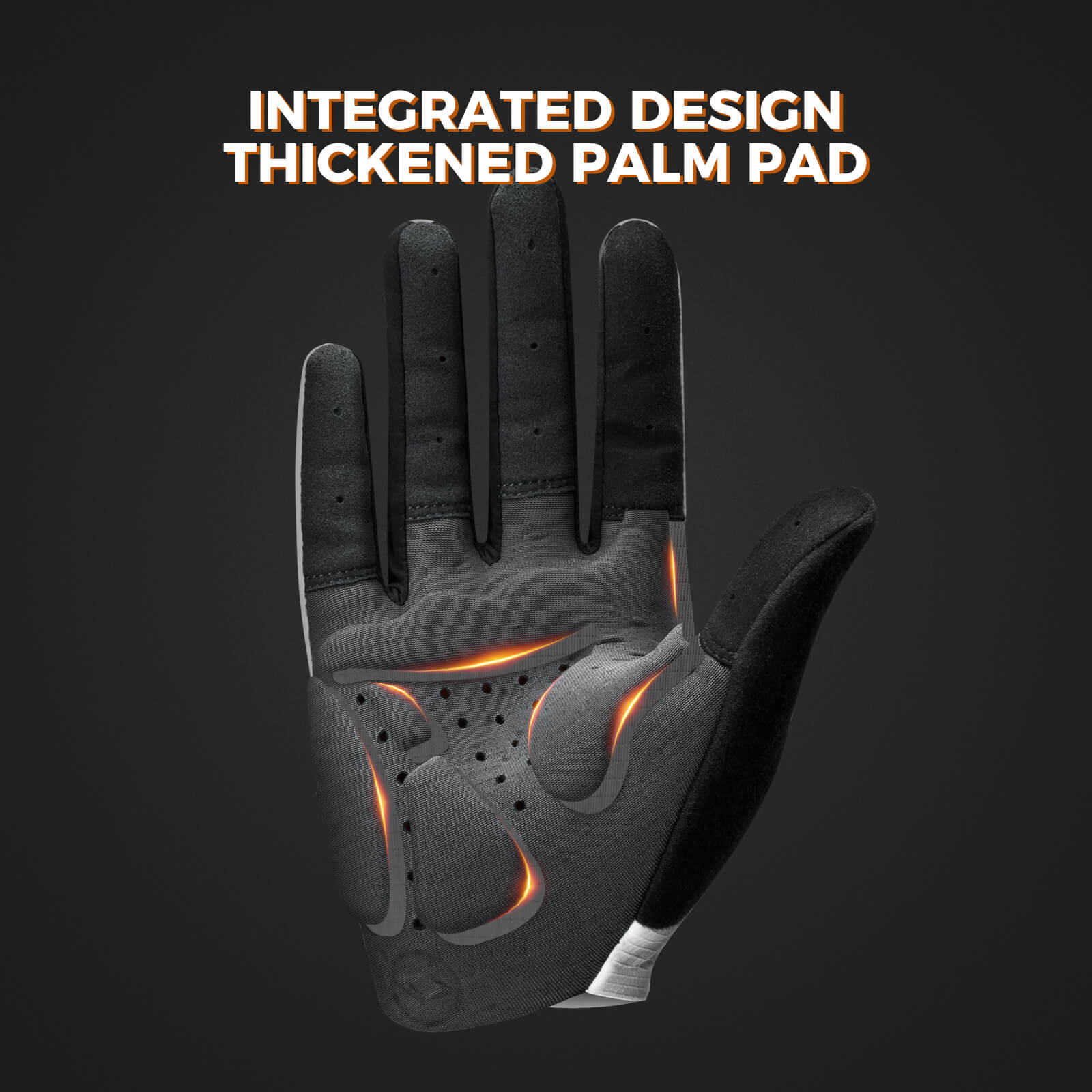 ROCKBROS Road to Sky Long Finger Cycling Gloves with Gel Padding