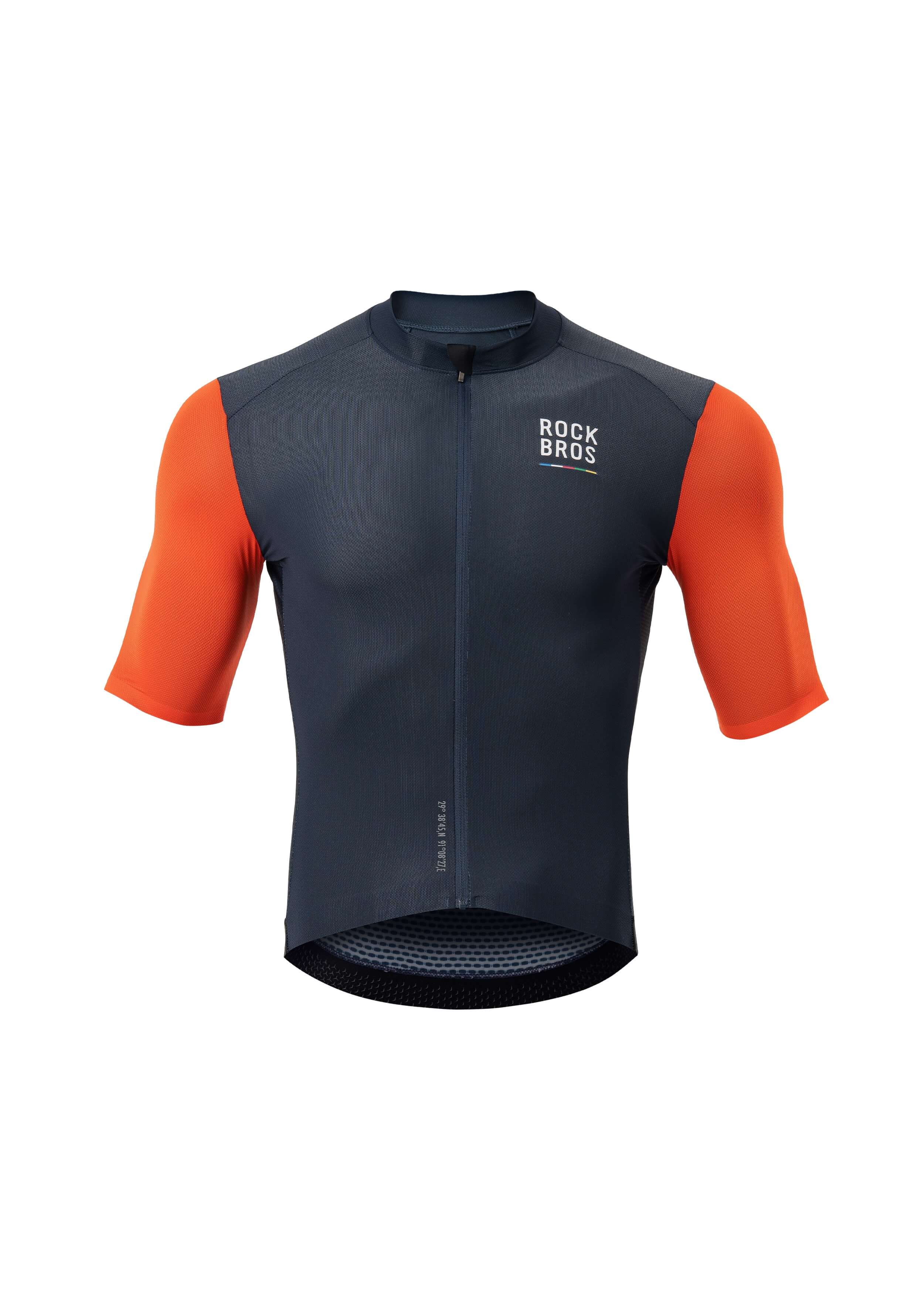 ROCKBROS ROAD-TO-SKY men’s cycling short-sleeved jersey
#Color_Navy Blue