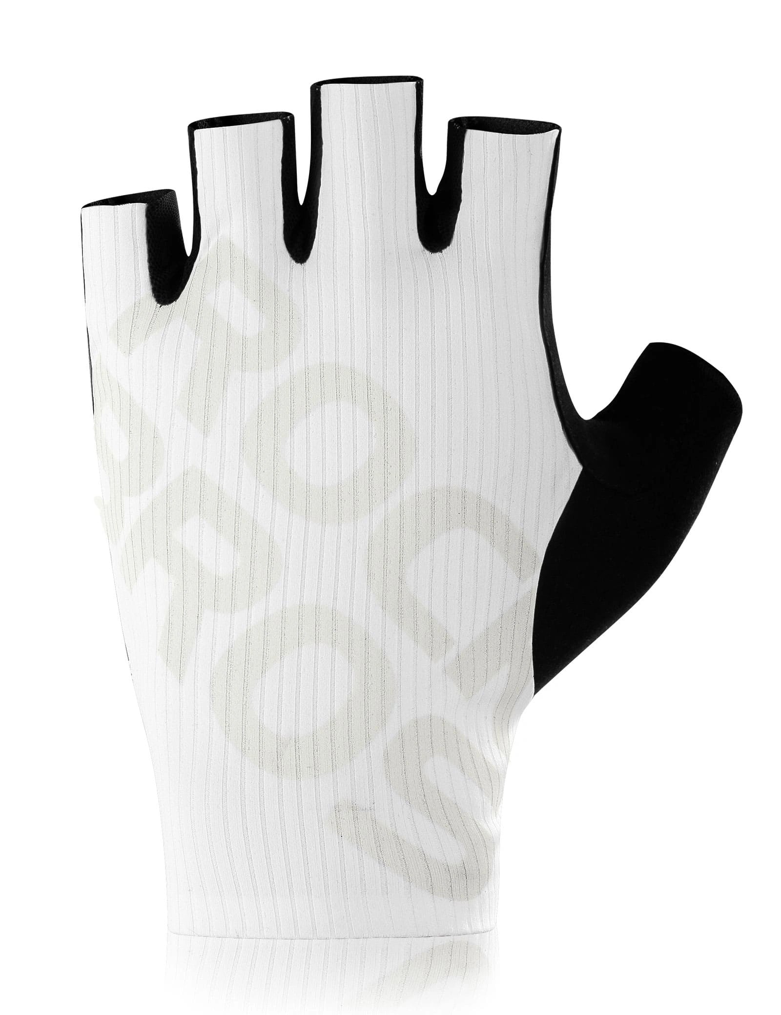rockbros 3d printed palm pad cycling gloves shock absorbing breathable anti-slip for road cycling
#Color_White