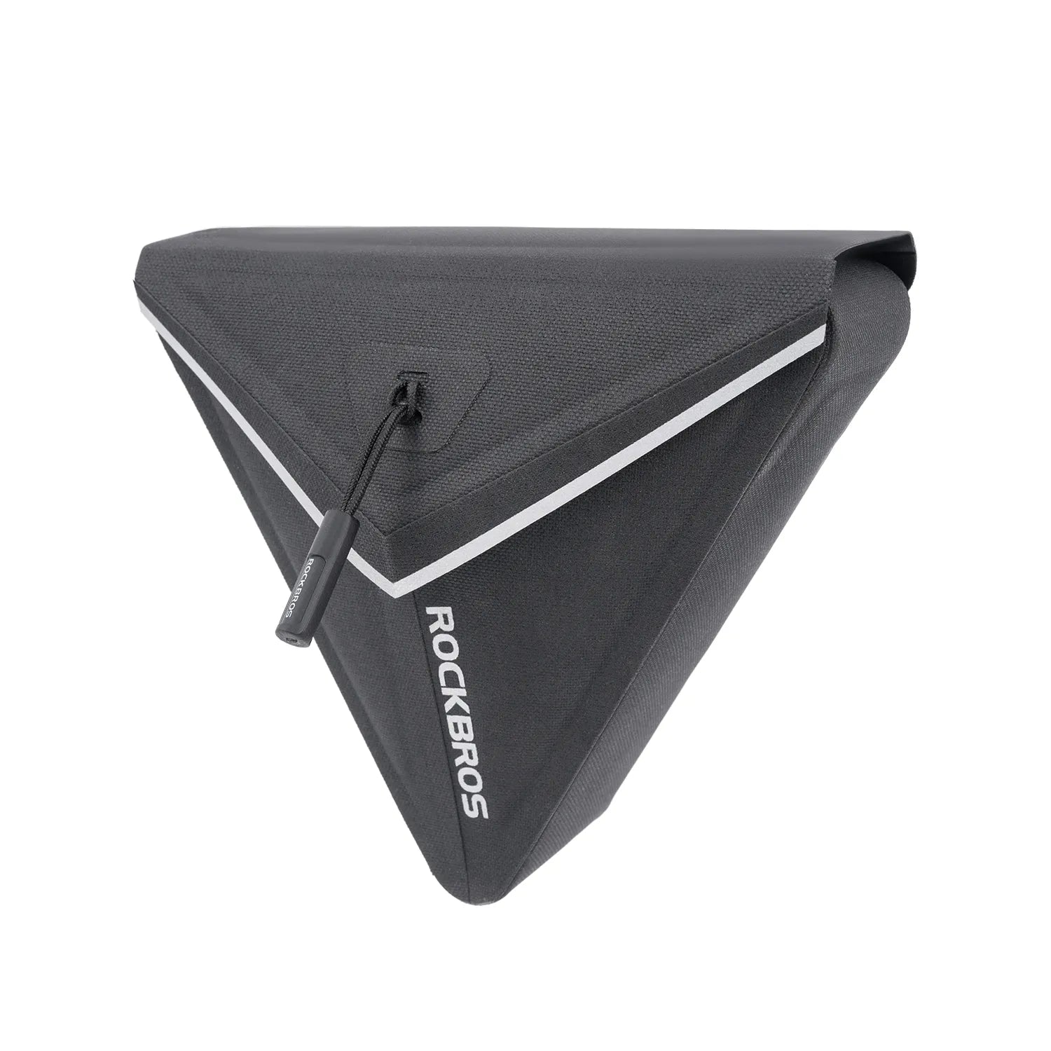 ROCKBROS SaddleMate quick-release magnetic bike saddle bag with waterproof TPU construction and 0.6L storage
#Color_Black