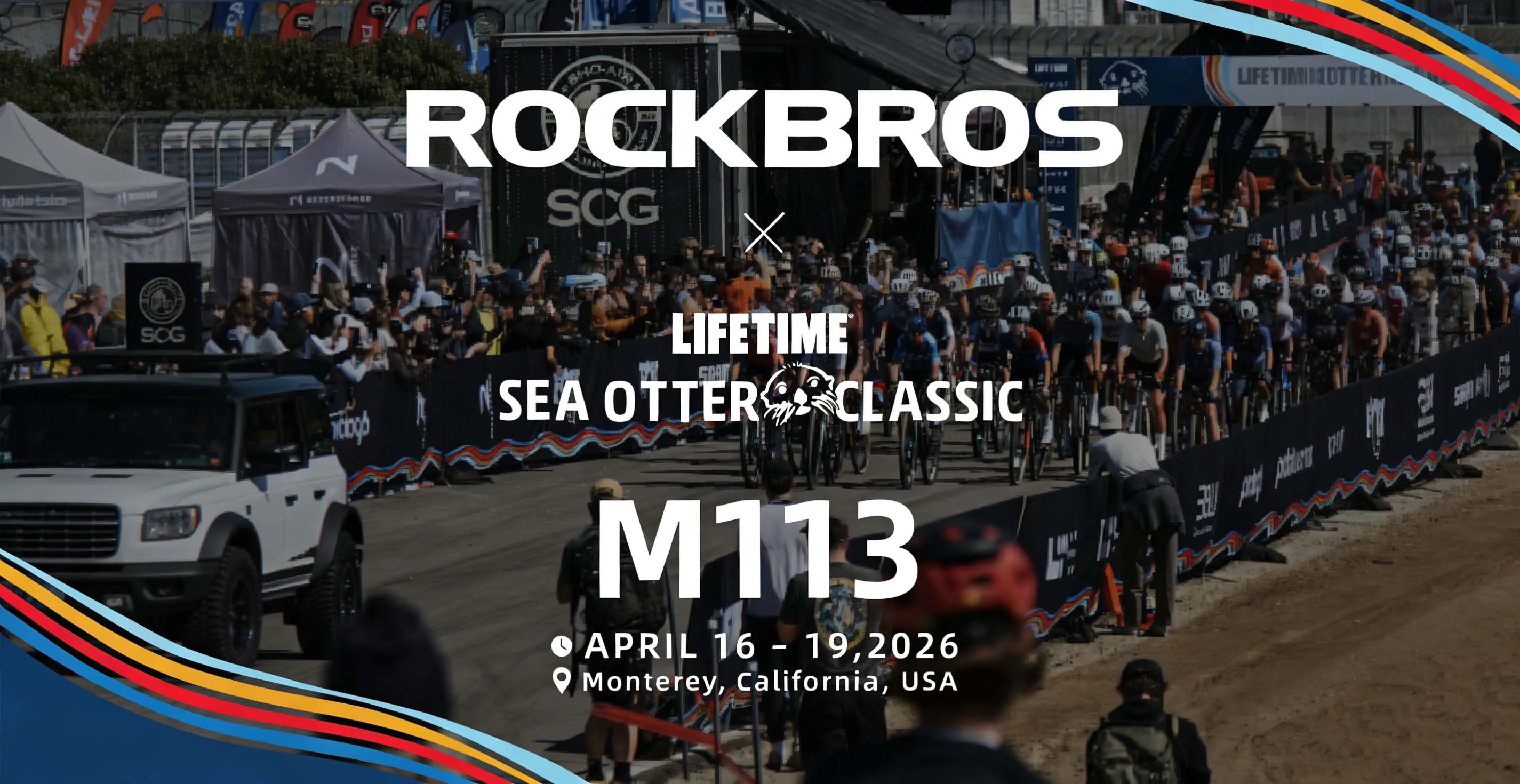 Sea Otter Classic cycling gear showcase with ROADBROS bike accessories