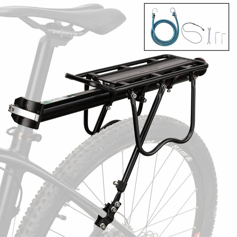 ROCKBROS seatpost mounted bike rear rack with bolt on mount