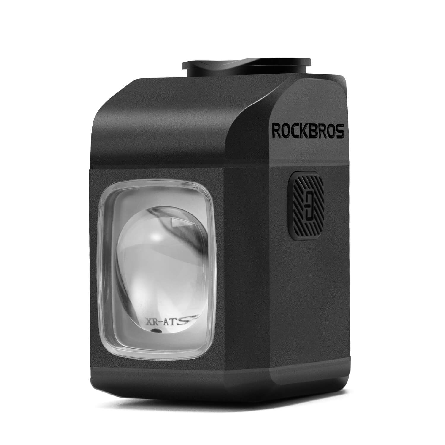 ROCKBROS Smart Handlebar Mounted Bike Front Light with 1200 Lumens for Night Cycling
#Color_Black