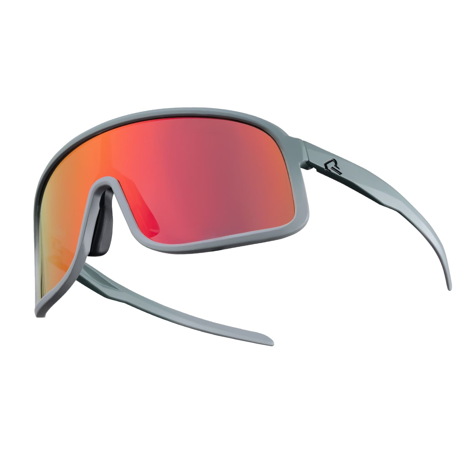ROCKBROS SP350 polarized cycling glasses in sand gray gradient color
#Color_Gray Gradient
