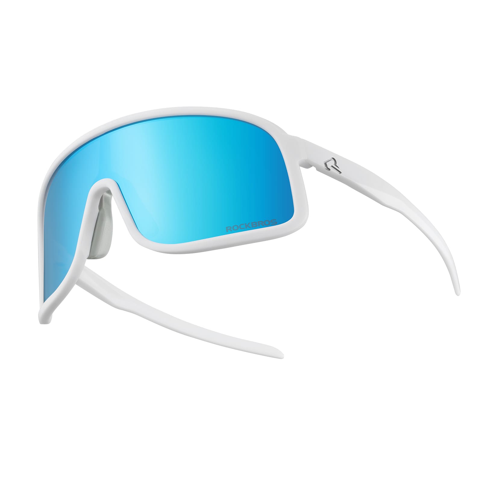 ROCKBROS SP350 polarized cycling glasses in white color
#Color_White