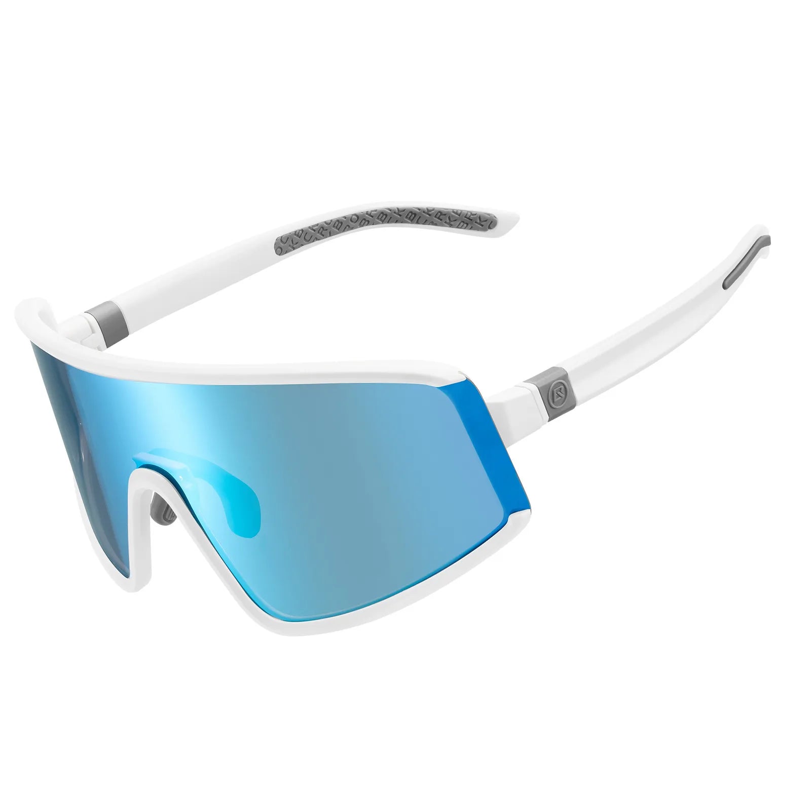 ROCKBROS polarized cycling sunglasses with UV400 protection lightweight sports eyewear
#Color_Blue White
