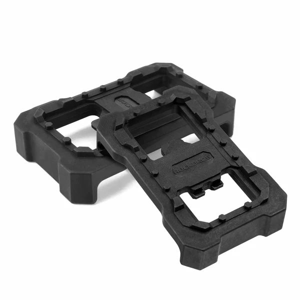 ROCKBROS SPD Clipless to Flat Pedal Adapter with Anti-Slip Studs and Lightweight Nylon Design for MTB Pedals