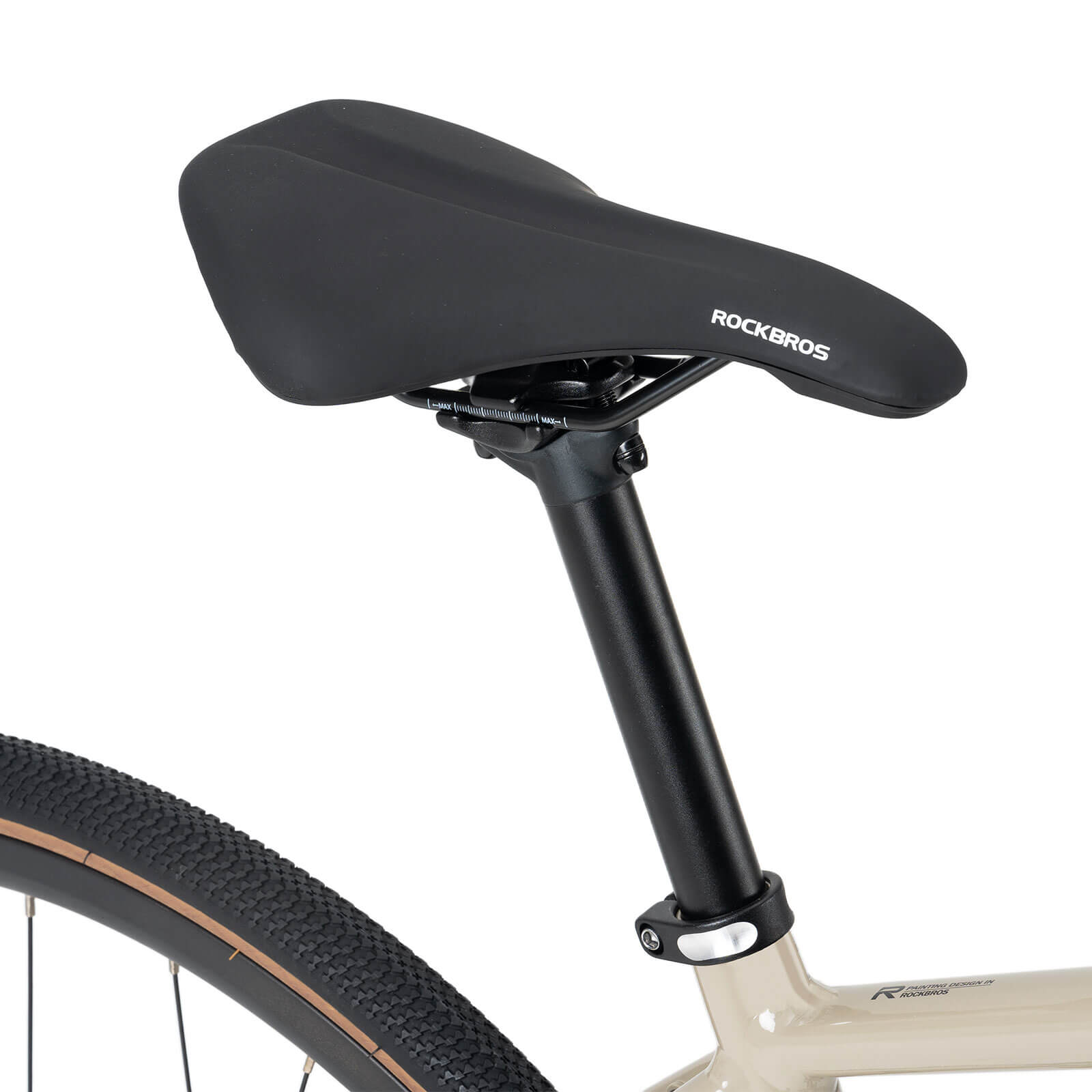ROCKBROS SPINP2M flat bar road bike with lightweight aluminum frame and Shimano drivetrain for commuting and beginner riders
#Color_Brown