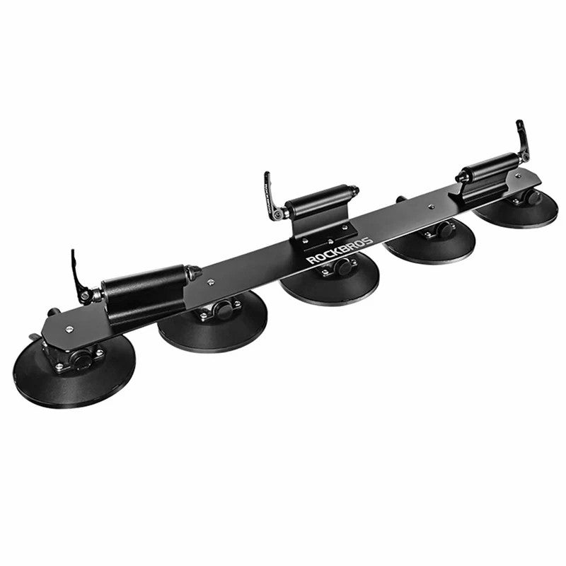 ROCKBROS suction cup bike rack for car roof quick release mount
#Color_3-Bike Black