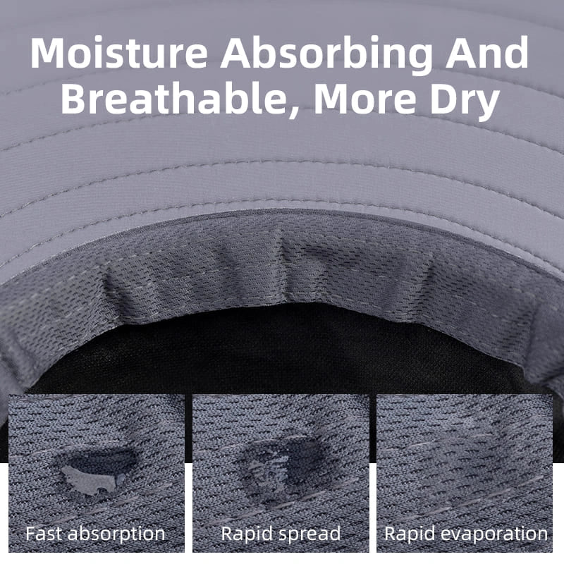 ROCKBROS Sun Protection Hat with Face Cover, Neck Flap, and Wide Brim for Fishing, Hiking, Cycling, and Beach Trips