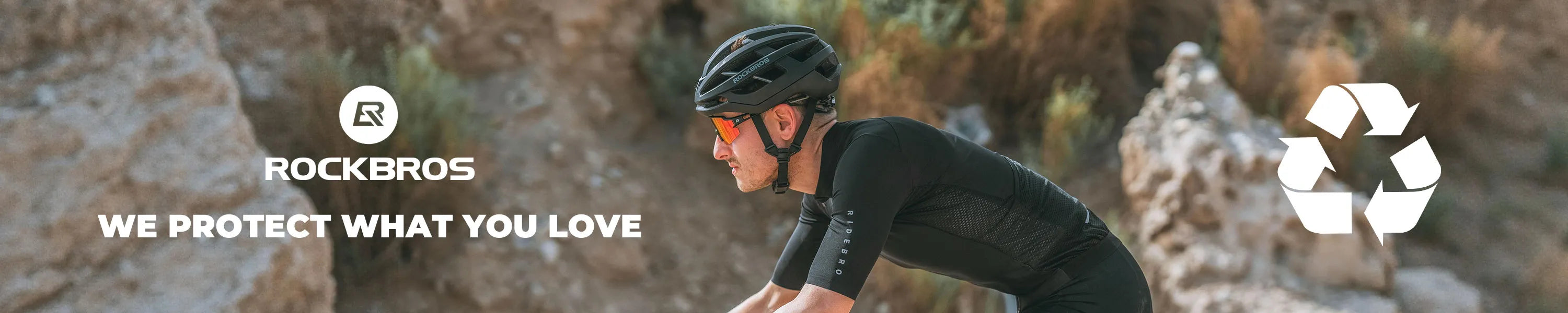 ROCKBROS promoting sustainable cycling and a greener future.