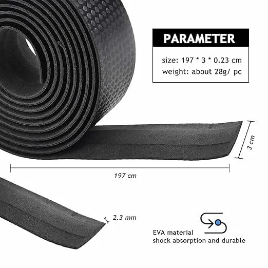 ROCKBROS Sweat-Absorbing Anti-Slip Bicycle Handlebar Tape for Road Cycling  