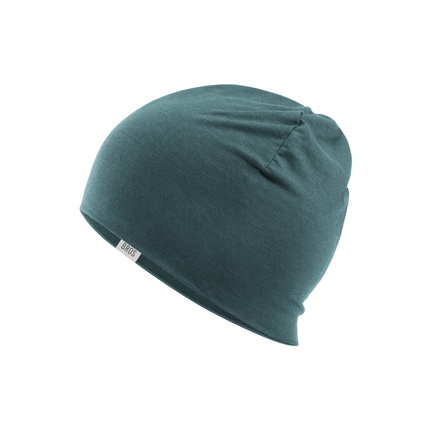 ROCKBROS Tencel Merino Wool Cycling Cap, reversible thermal beanie for winter riding.
#Color_Blue