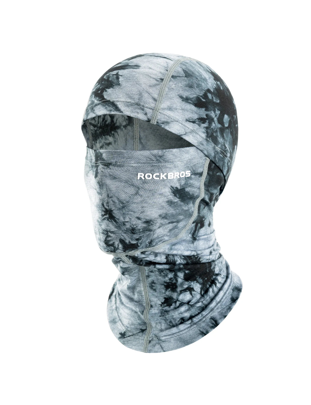ROCKBROS Tencel and wool blend windproof balaclava for outdoor activities
#Color_Gray