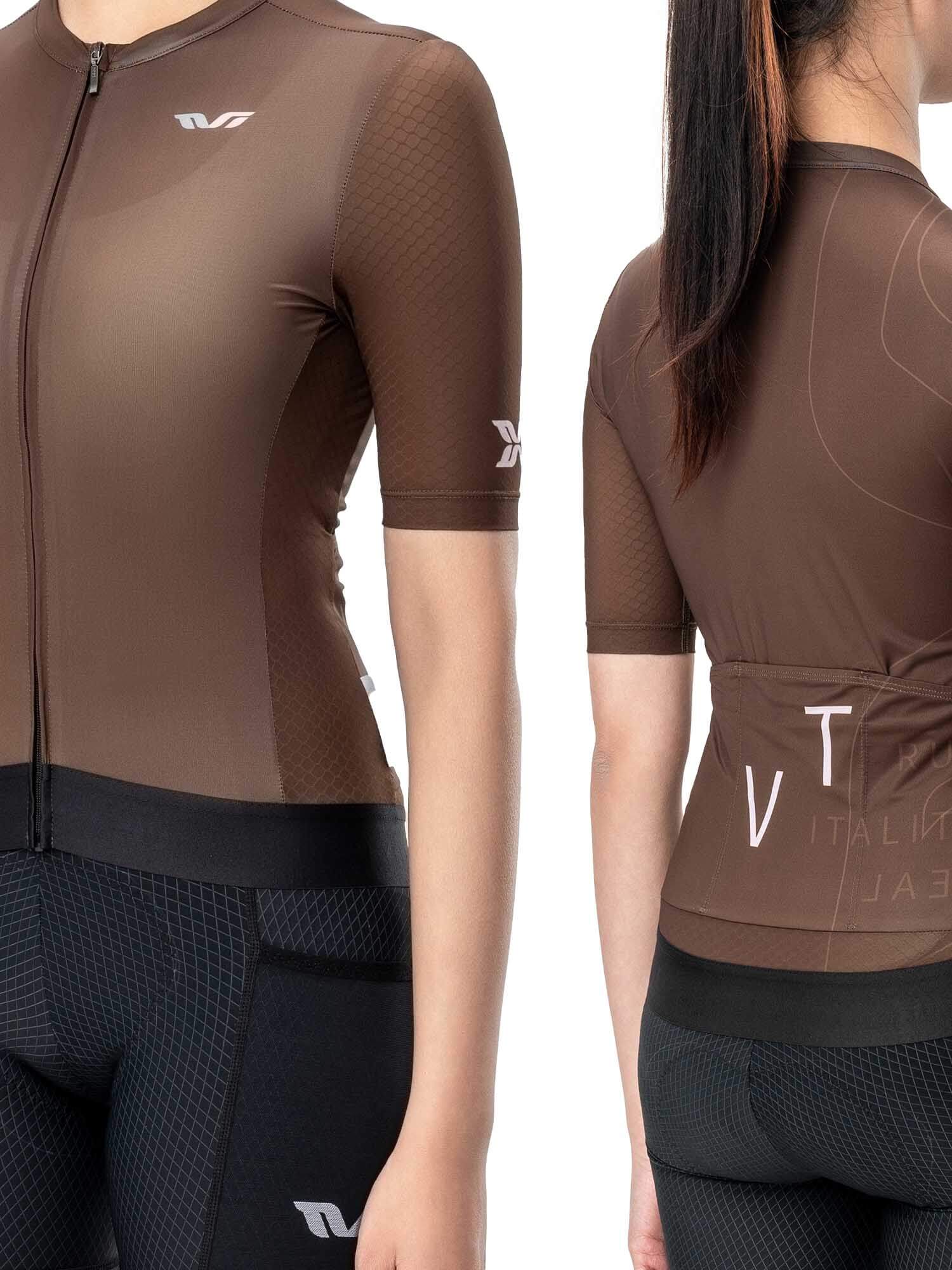 ROCKBROS TVI women’s short sleeve cycling jersey, breathable and lightweight