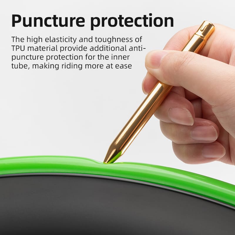 ROCKBROS Ultra-Light 24g TPU Puncture-Resistant Inner Tube 700x18/28C for Road Cycling