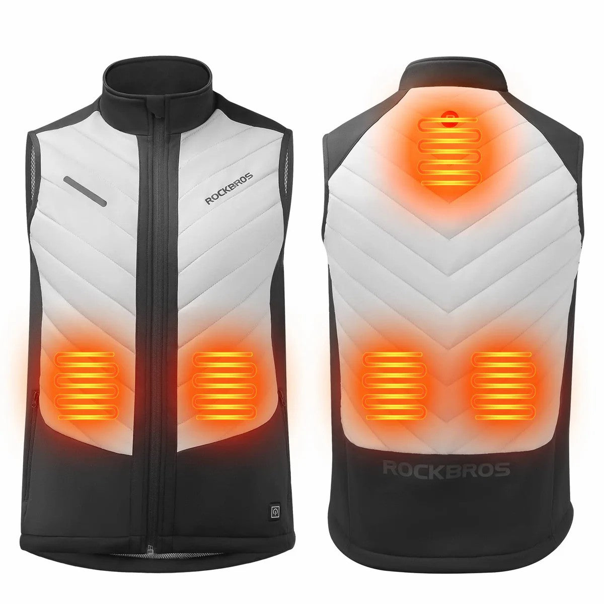 ROCKBROS unisex heated vest cycling outdoors