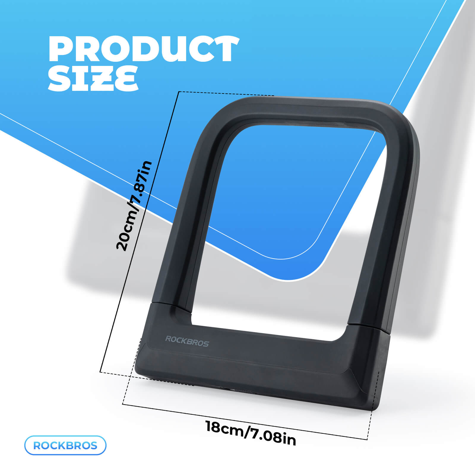 Weather-resistant and thickened silicone bike lock for maximum security and durability