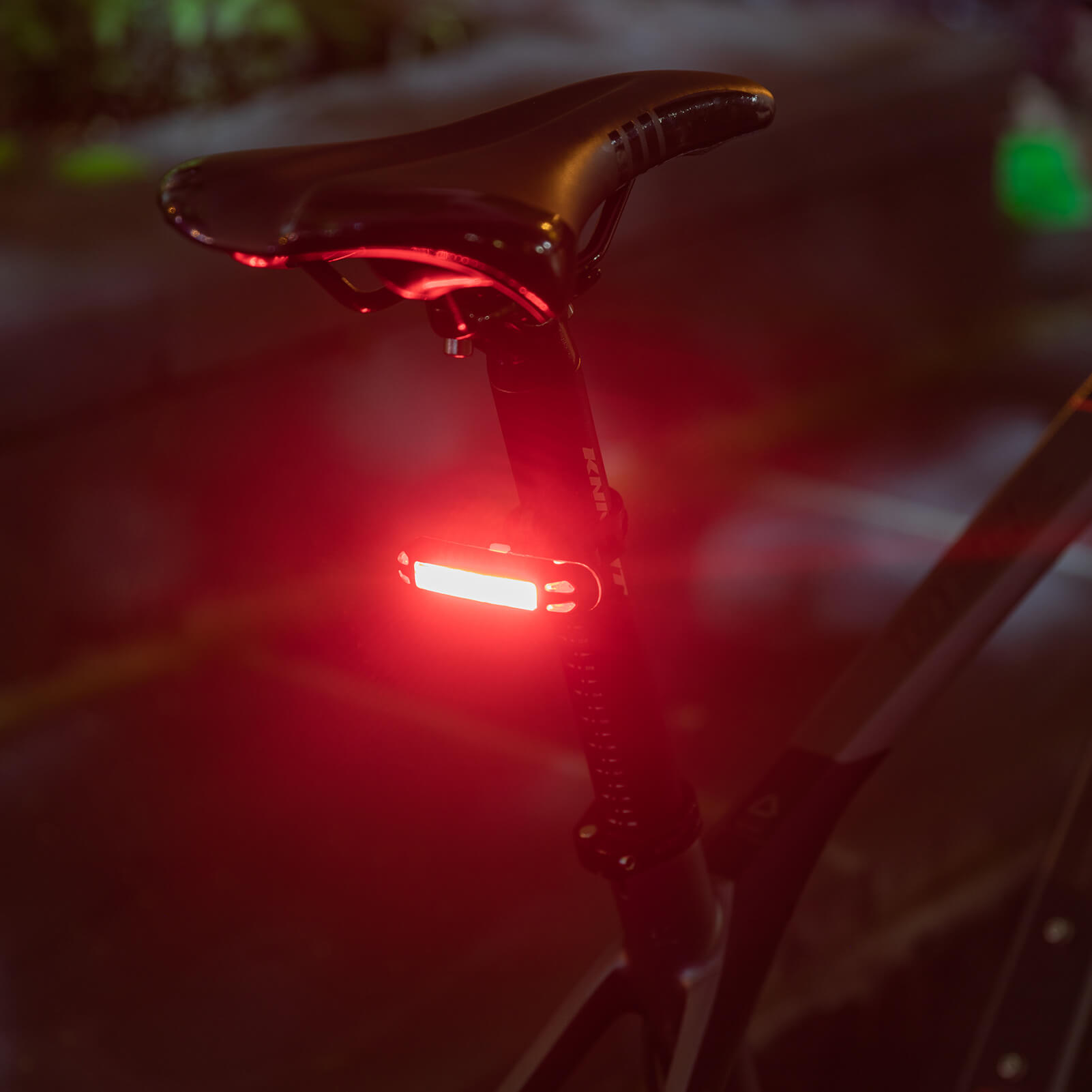 ROCKBROS USB rechargeable bike tail light with 7 modes for high-visibility rear safety
