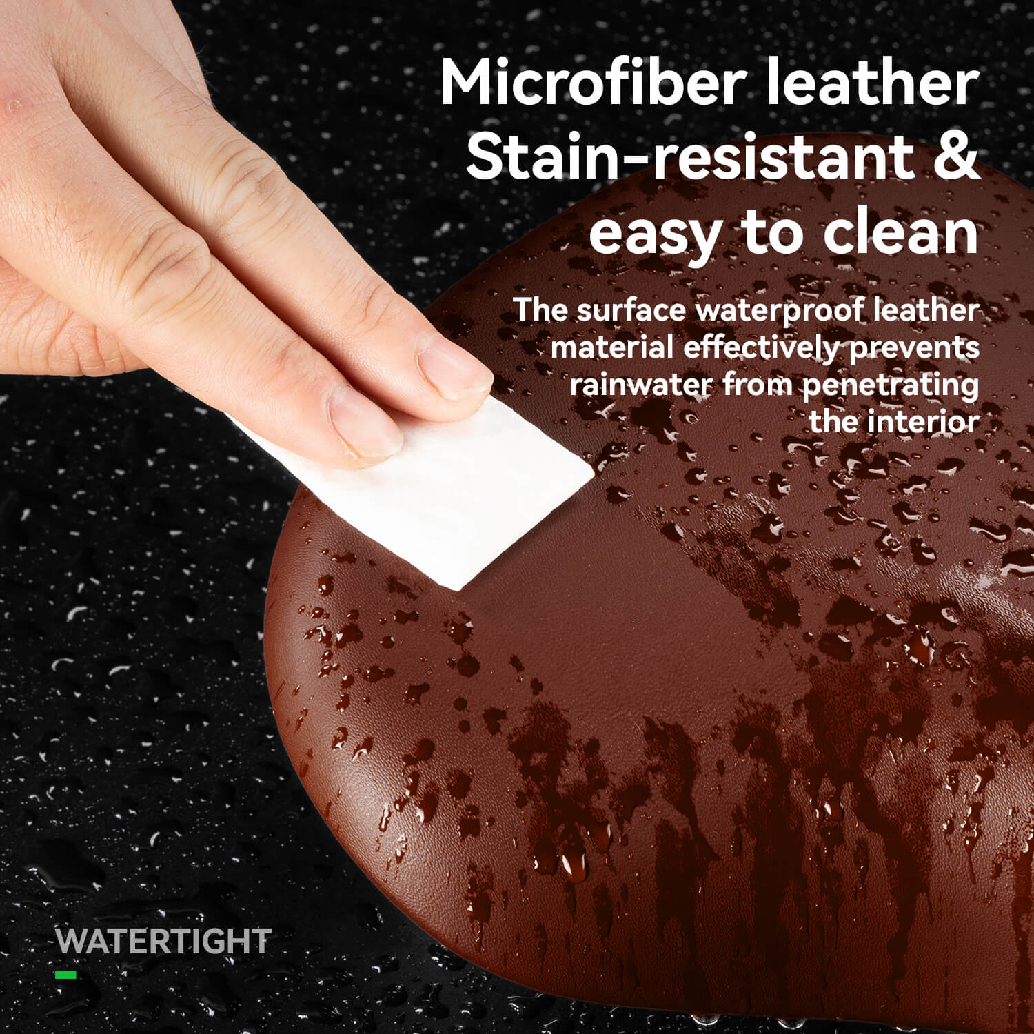 ROCKBROS vintage comfort bike saddle with dual-spring shock absorption