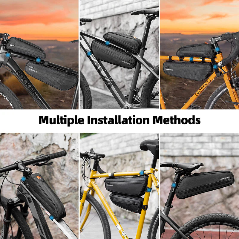 2-in-1 Bike Top Tube & Frame Bag