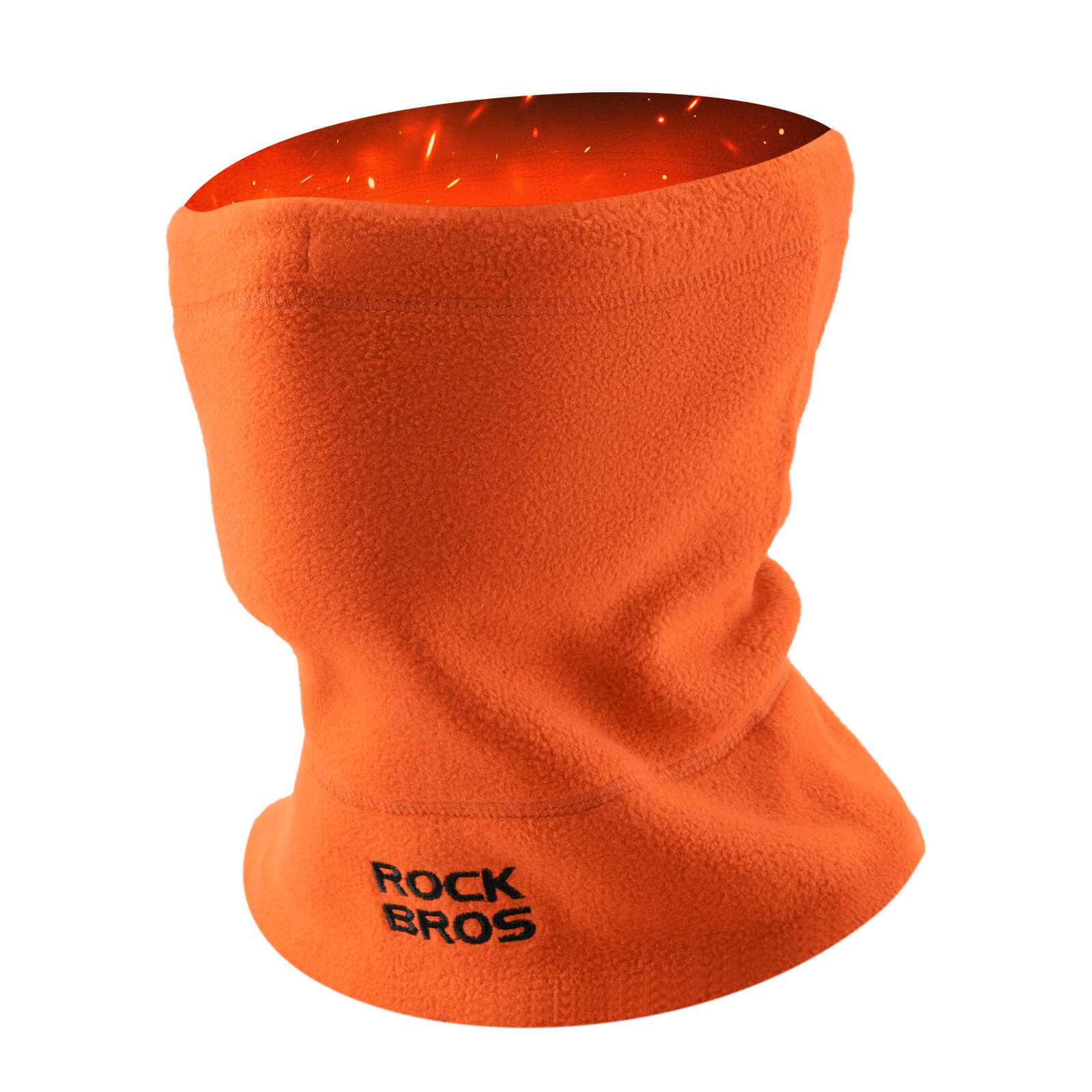 ROCKBROS Winter Neck Gaiter Fleece Hat and Face Mask for Skiing and Cycling
#Color_Orange