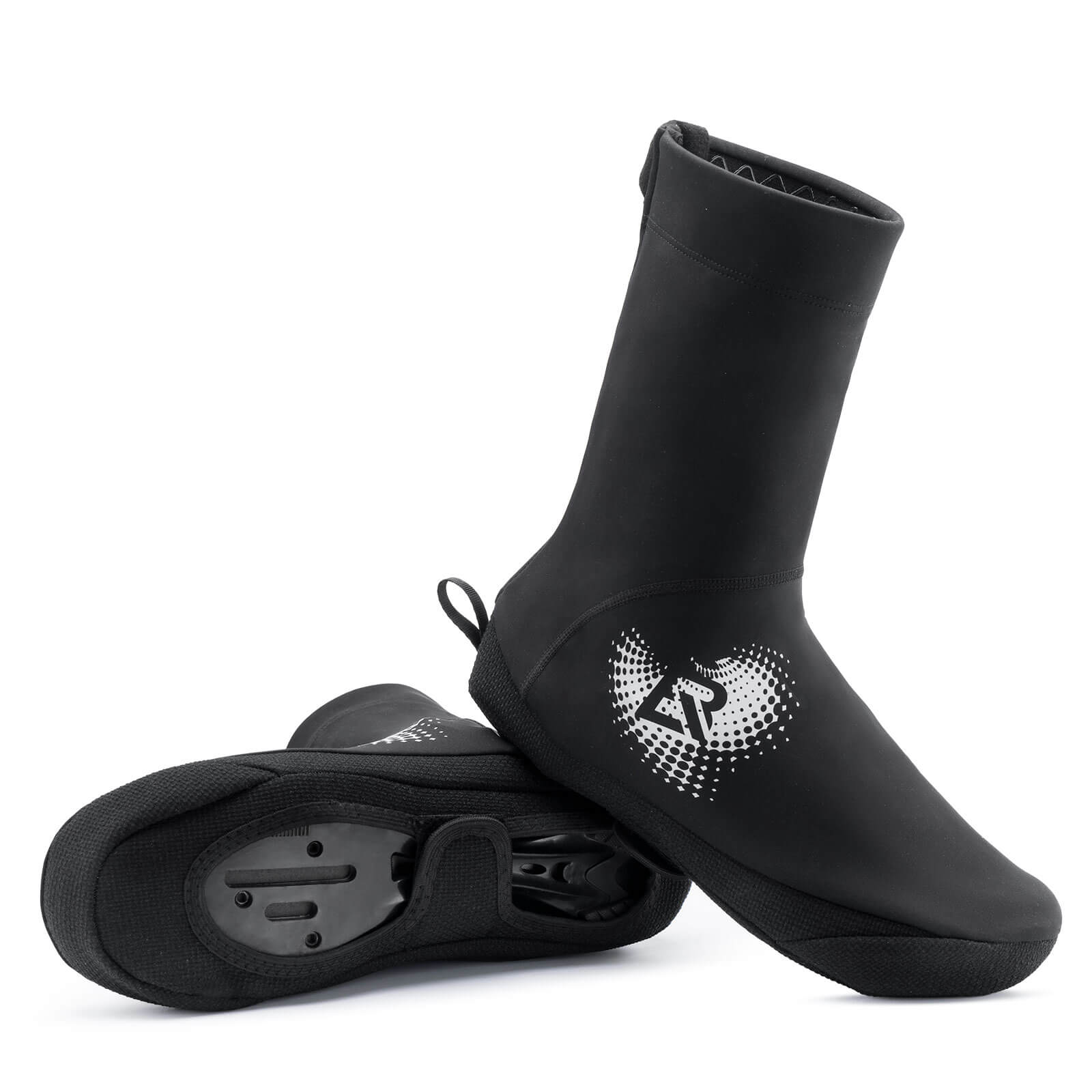 ROCKBROS winter thermal cycling shoe covers, windproof, water-resistant, durable shoe covers for outdoor biking