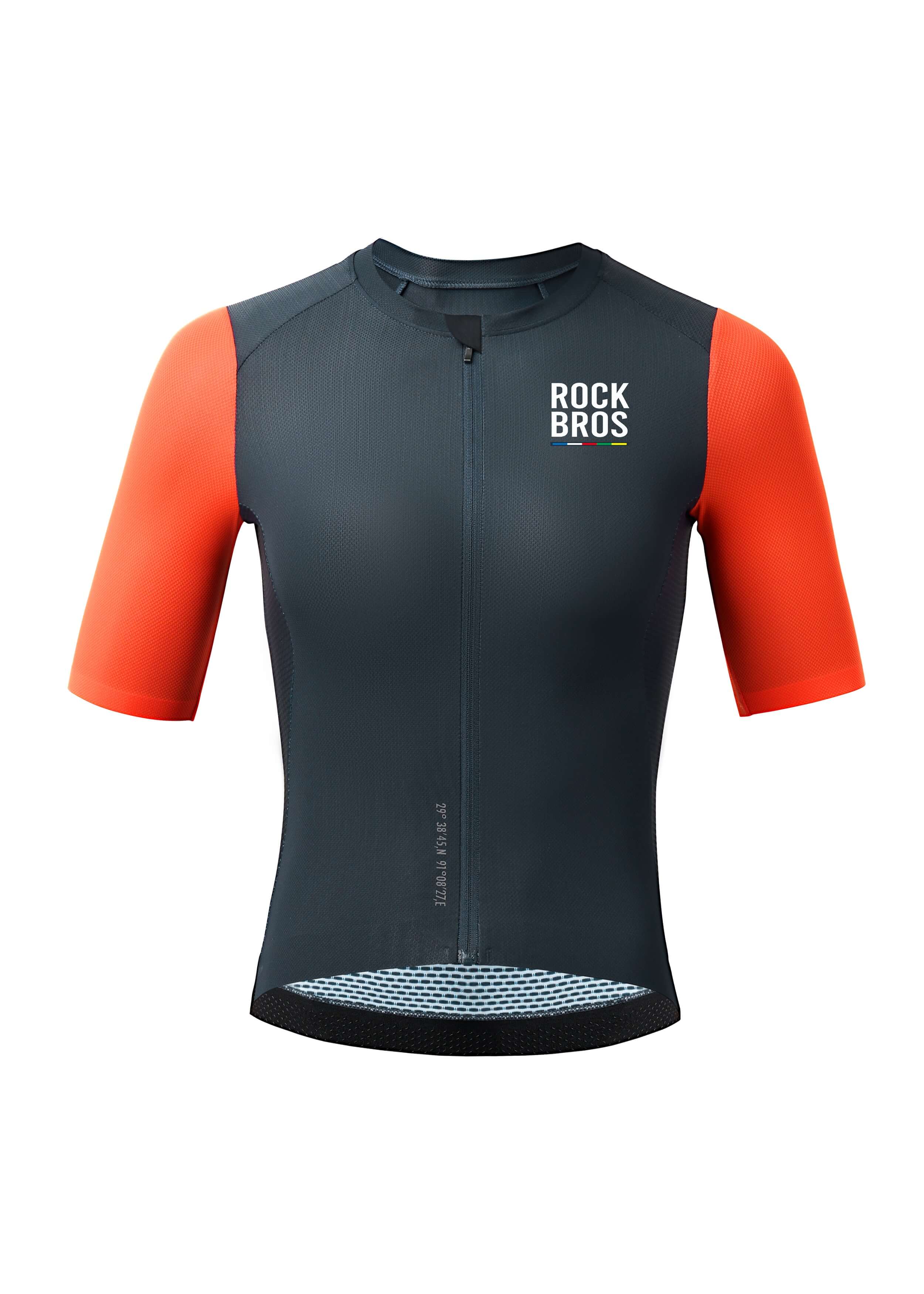 RockBros Women’s ROAD-TO-SKY Short Sleeve Cycling Jersey
#Color_Navy Blue