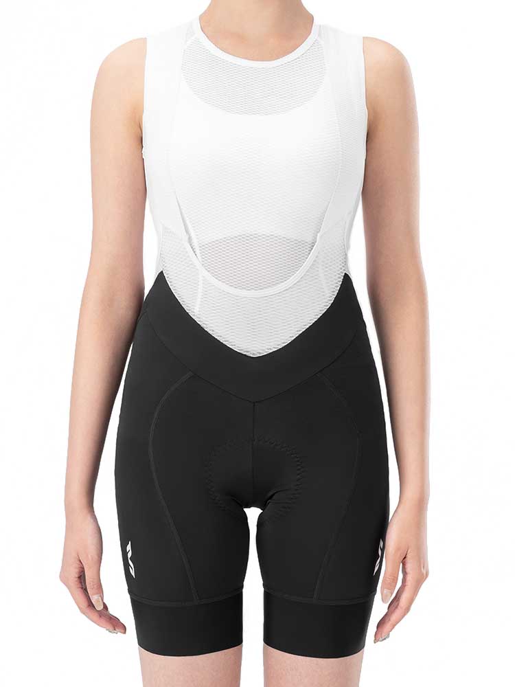 ROCKBROS women's cycling bib shorts, high-stretch fit