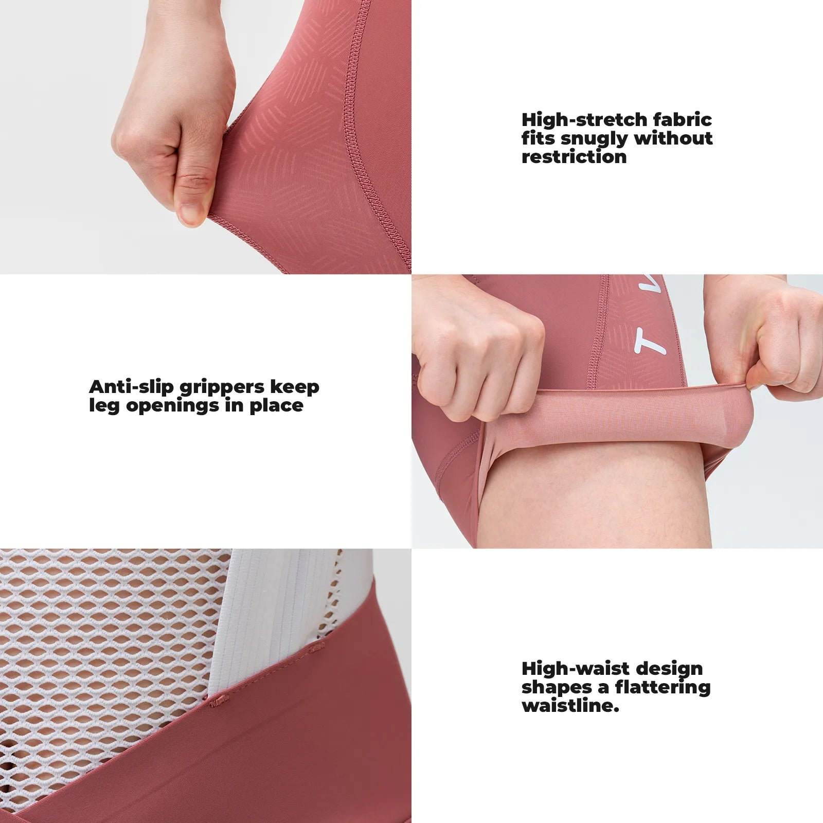 ROCKBROS women’s magnetic Clasp bib cycling shorts with high waist, padded design, and breathable quick-dry fabric