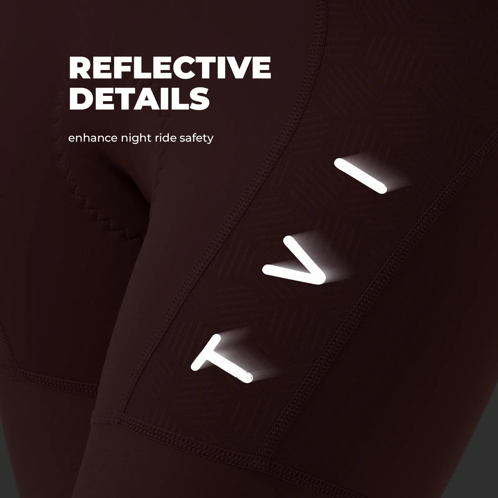 ROCKBROS women’s magnetic Clasp bib cycling shorts with high waist, padded design, and breathable quick-dry fabric