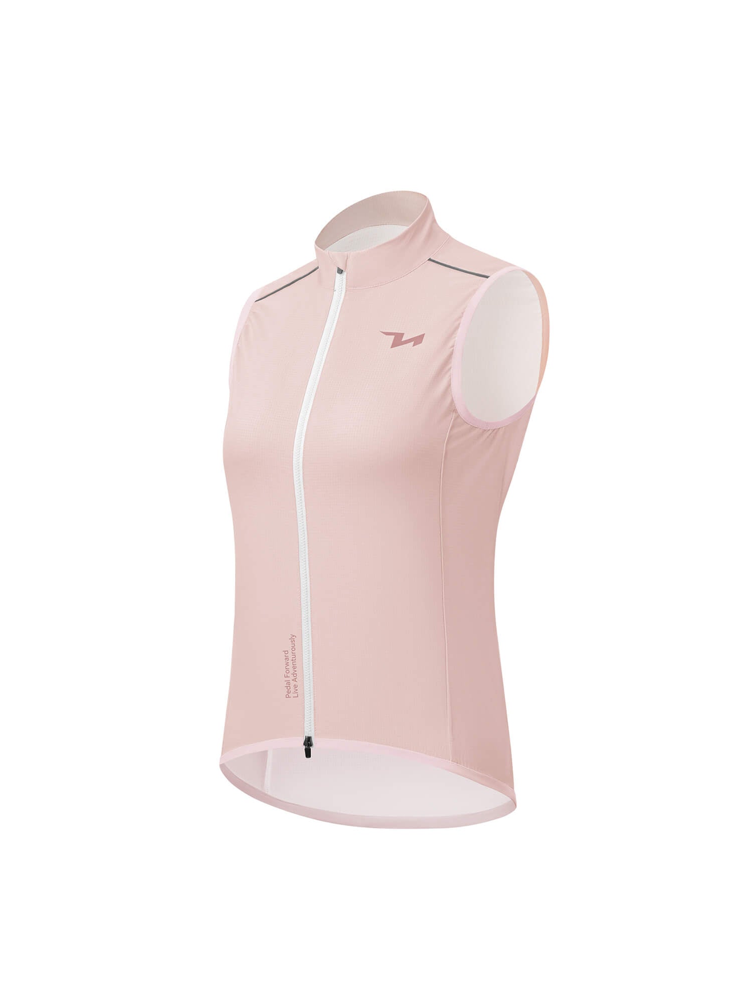 ROCKBROS Women's TVI Cycling Vest Windproof Lightweight Breathable Bike Jersey
#Color_Pink