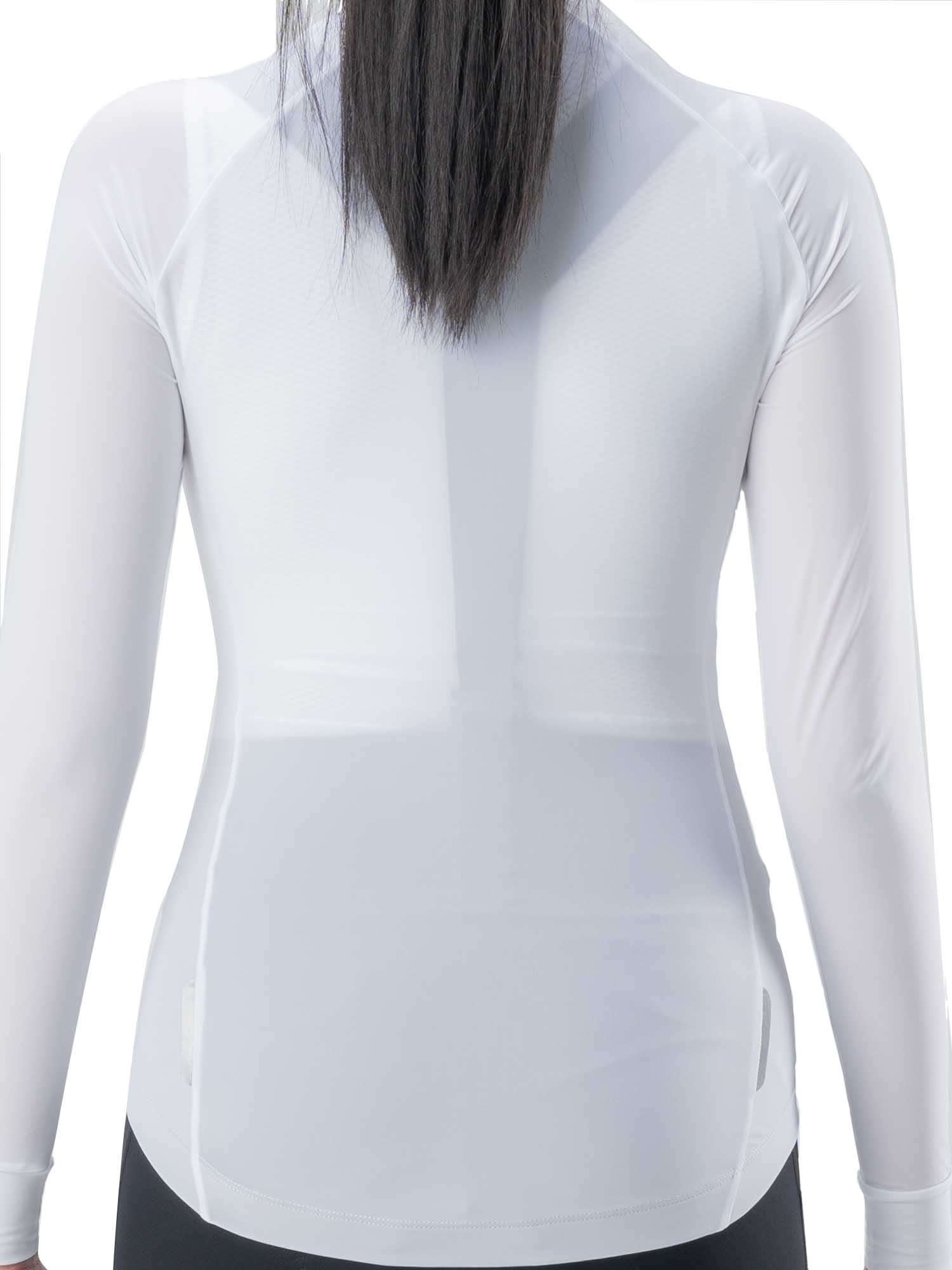 ROCKBROS women’s TVI lightweight cooling long-sleeve cycling jersey
#Color_White