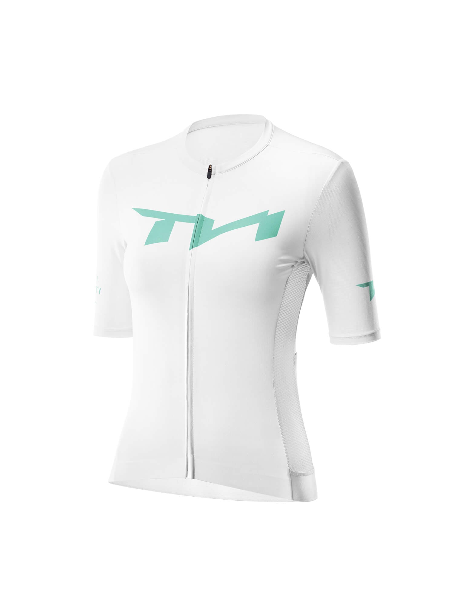 ROCKBROS Women's TVI Lightweight Short-Sleeve Cycling Jersey – Breathable and Quick-Dry Summer Bike Shirt
#Color_White