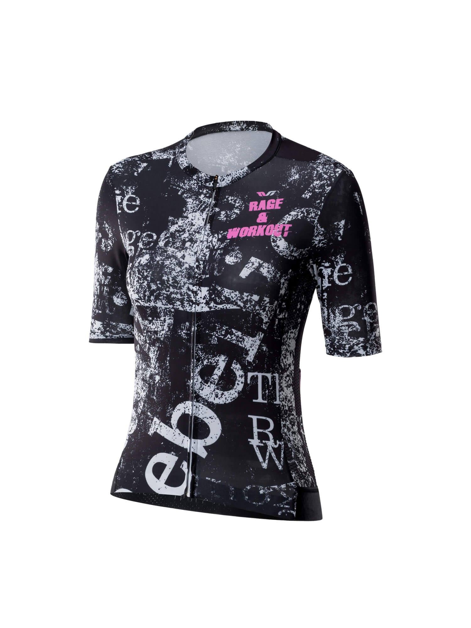 ROCKBROS Women's TVI Lightweight Short-Sleeve Cycling Jersey – Breathable and Quick-Dry Summer Bike Shirt
#Color_Black