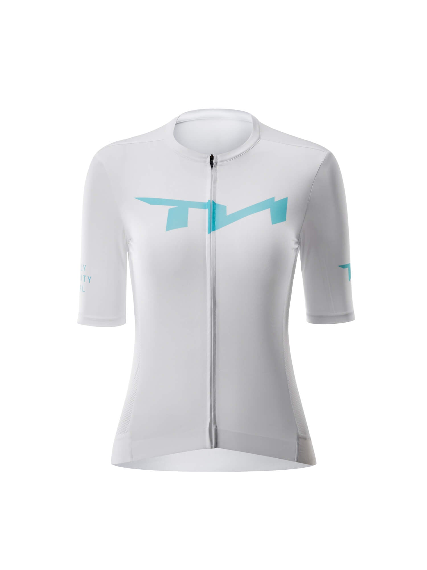 ROCKBROS Women's TVI Lightweight Short-Sleeve Cycling Jersey – Breathable and Quick-Dry Summer Bike Shirt
#Color_White