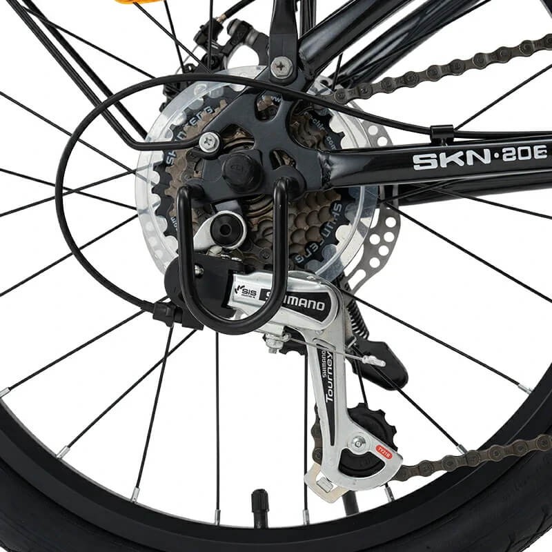 ROCKBROS 20 inch urban folding bike for city commuting
#Color_Black