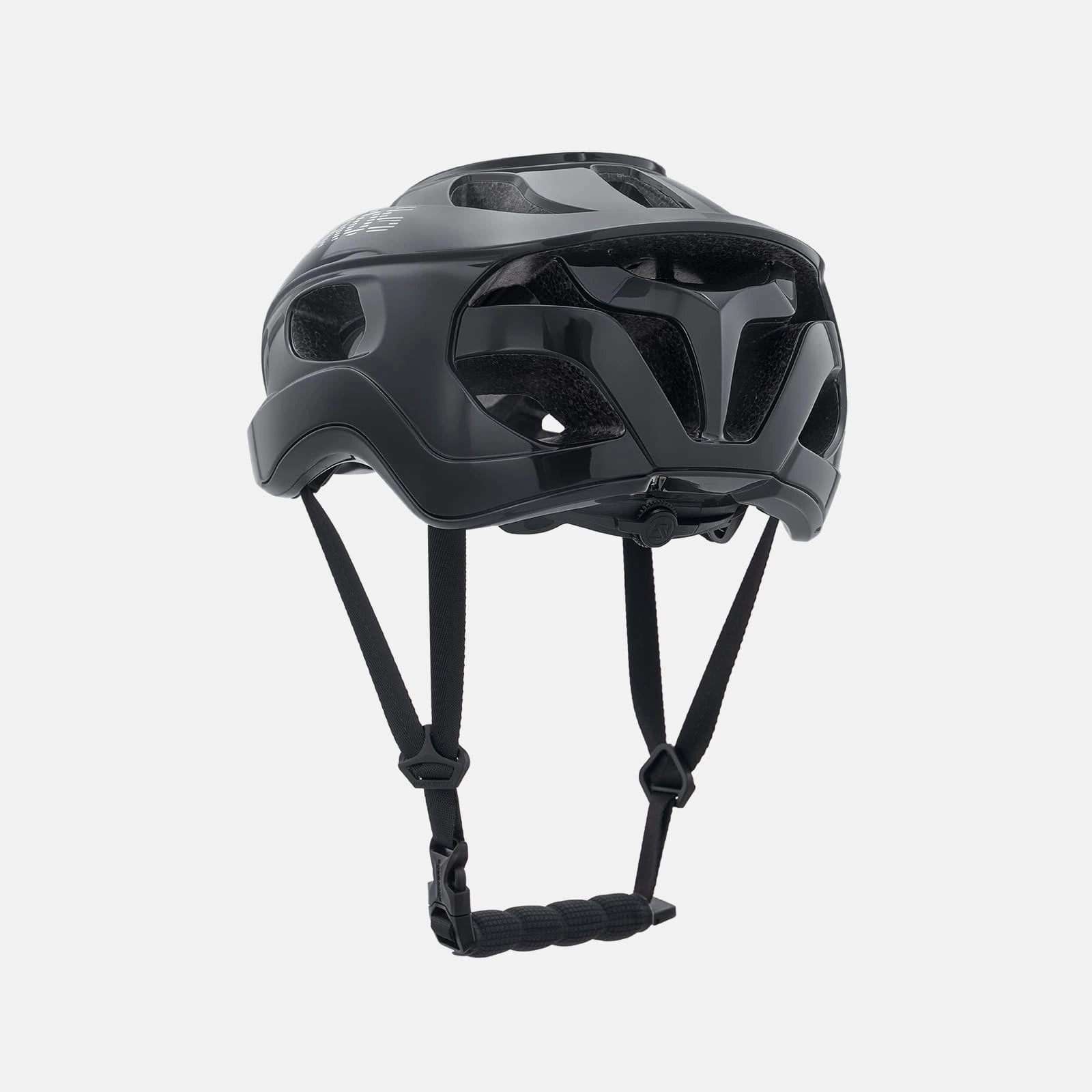 Ultralight 240g cycling helmet with 20-vent cooling and in-mold PC+EPS protection by ROCKBROS
#Color_Glossy Black
