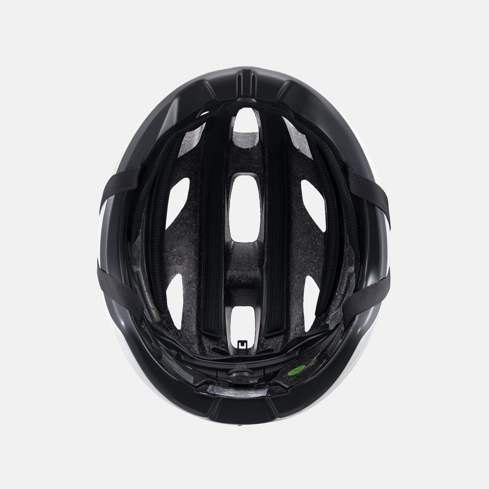 Ultralight 240g cycling helmet with 20-vent cooling and in-mold PC+EPS protection by ROCKBROS
#Color_Glossy White