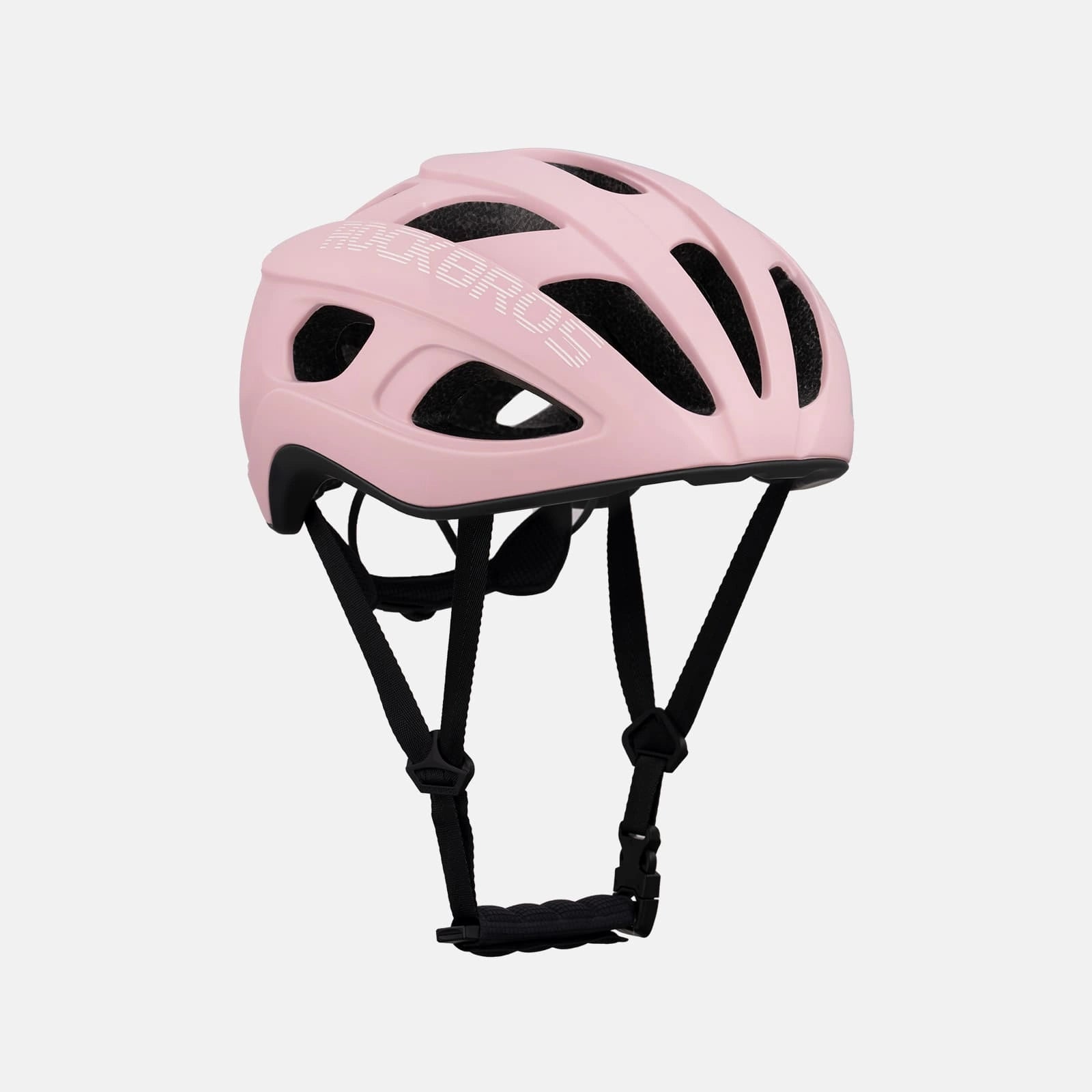 Ultralight 240g cycling helmet with 20-vent cooling and in-mold PC+EPS protection by ROCKBROS
#Color_Matte Pink