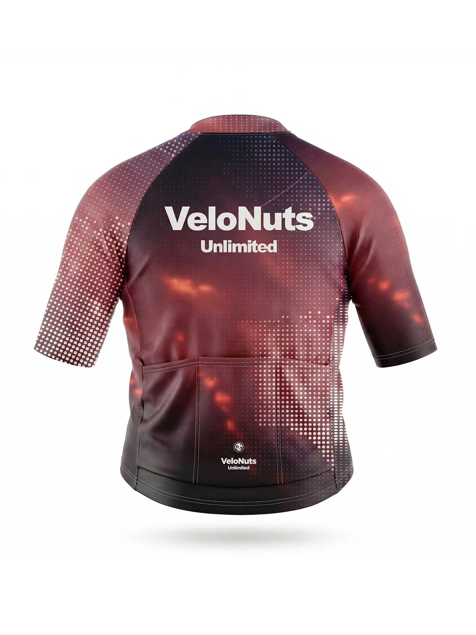 Men's Cycling Jersey Retro Signal#Type_Cosmic Halftone