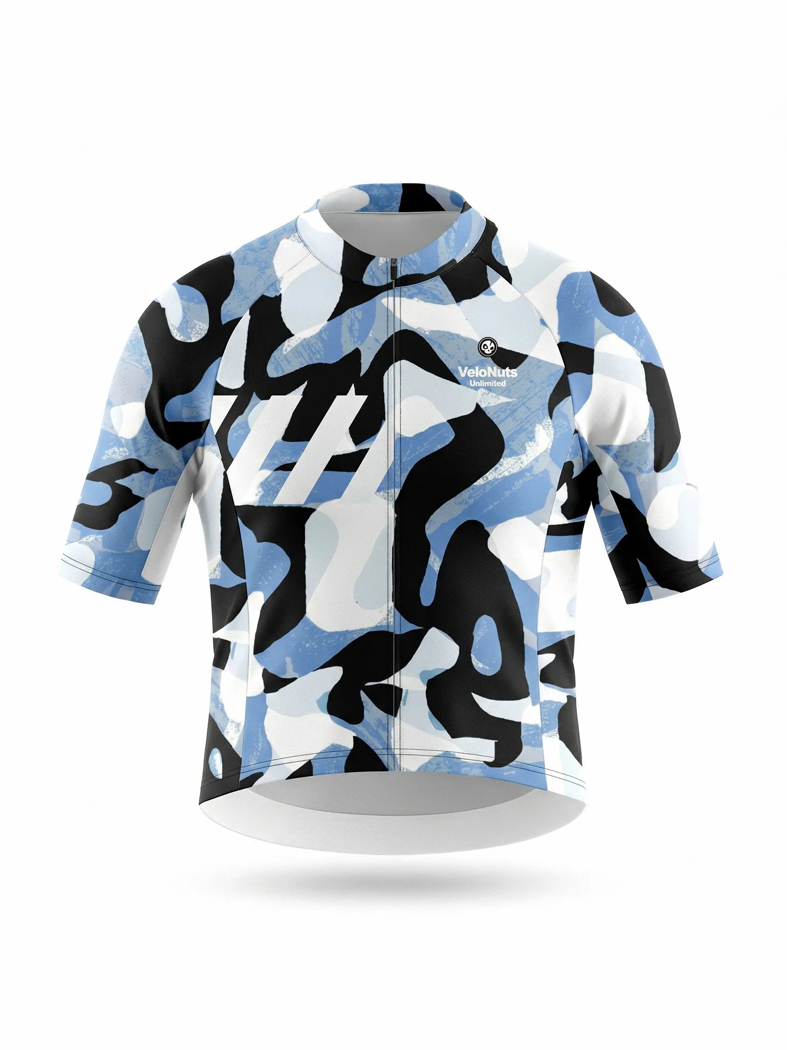Men's Cycling Jersey Urban Camo#Type_Ink Blob Camo