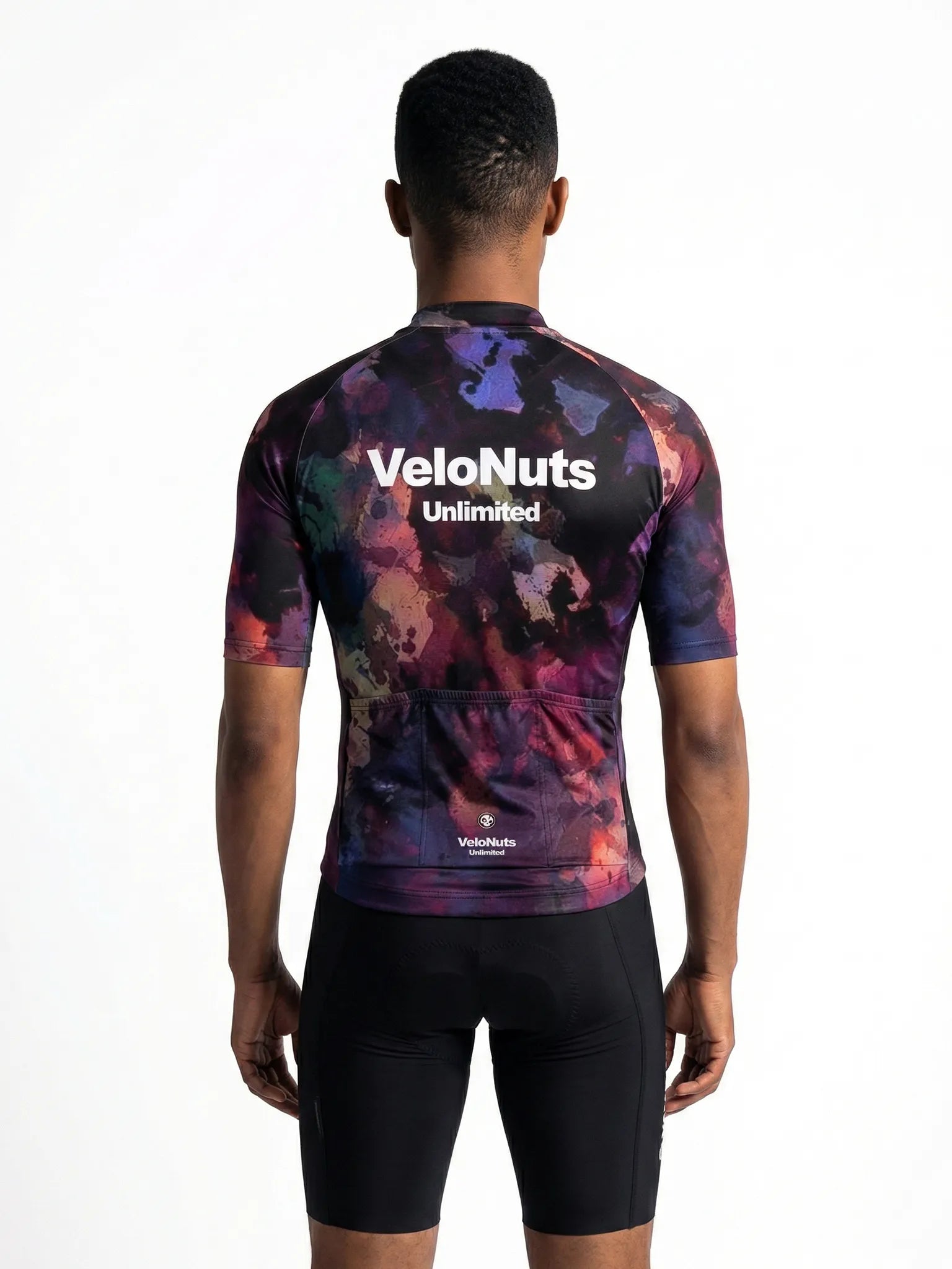 Men's Cycling Jersey Wild Garden#Type_Midnight Petals