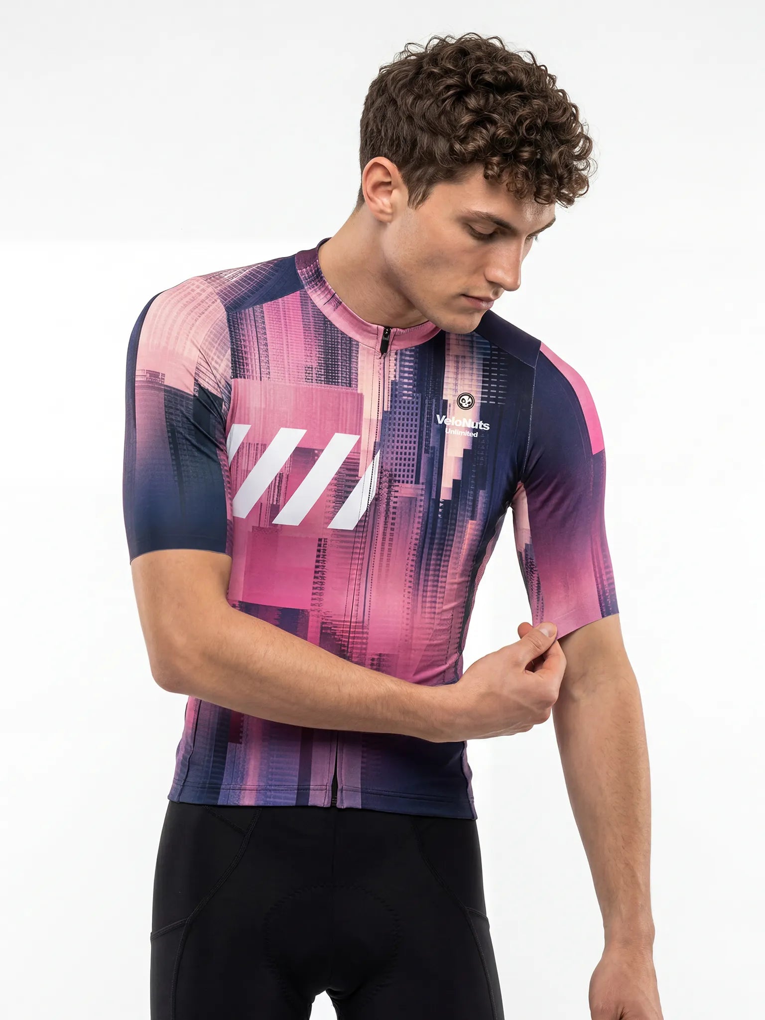 Men's Cycling Jersey Liquid Terrain#Type_Ocean Blur