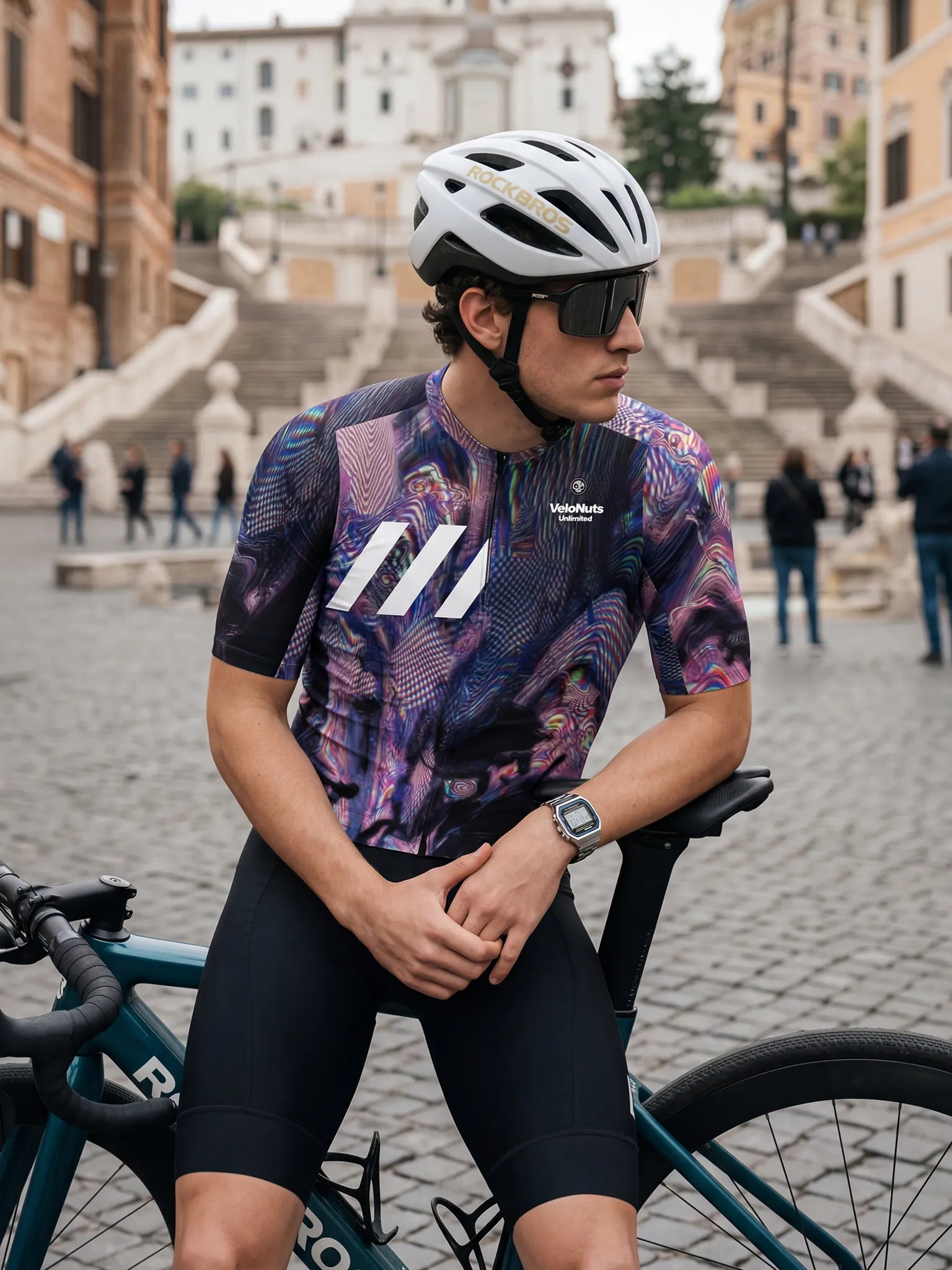 Men's Cycling Jersey Neon Condense#Type_Psywave Mirage