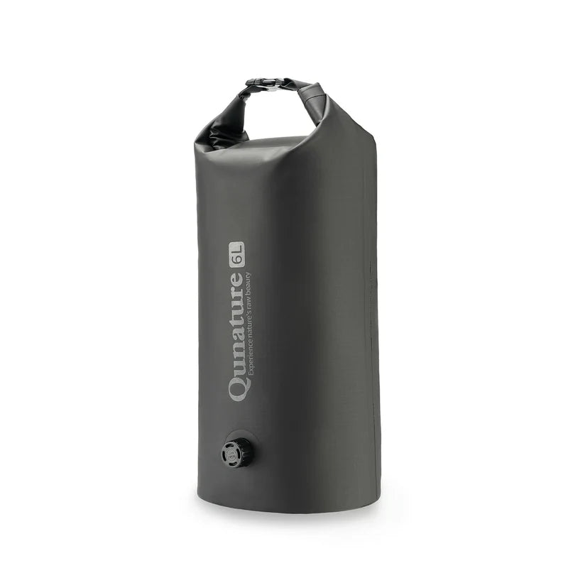 IPX6 waterproof roll-top bike fork bag for bikepacking